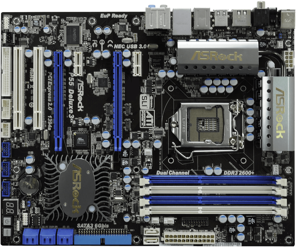 Коды ошибок asrock p55